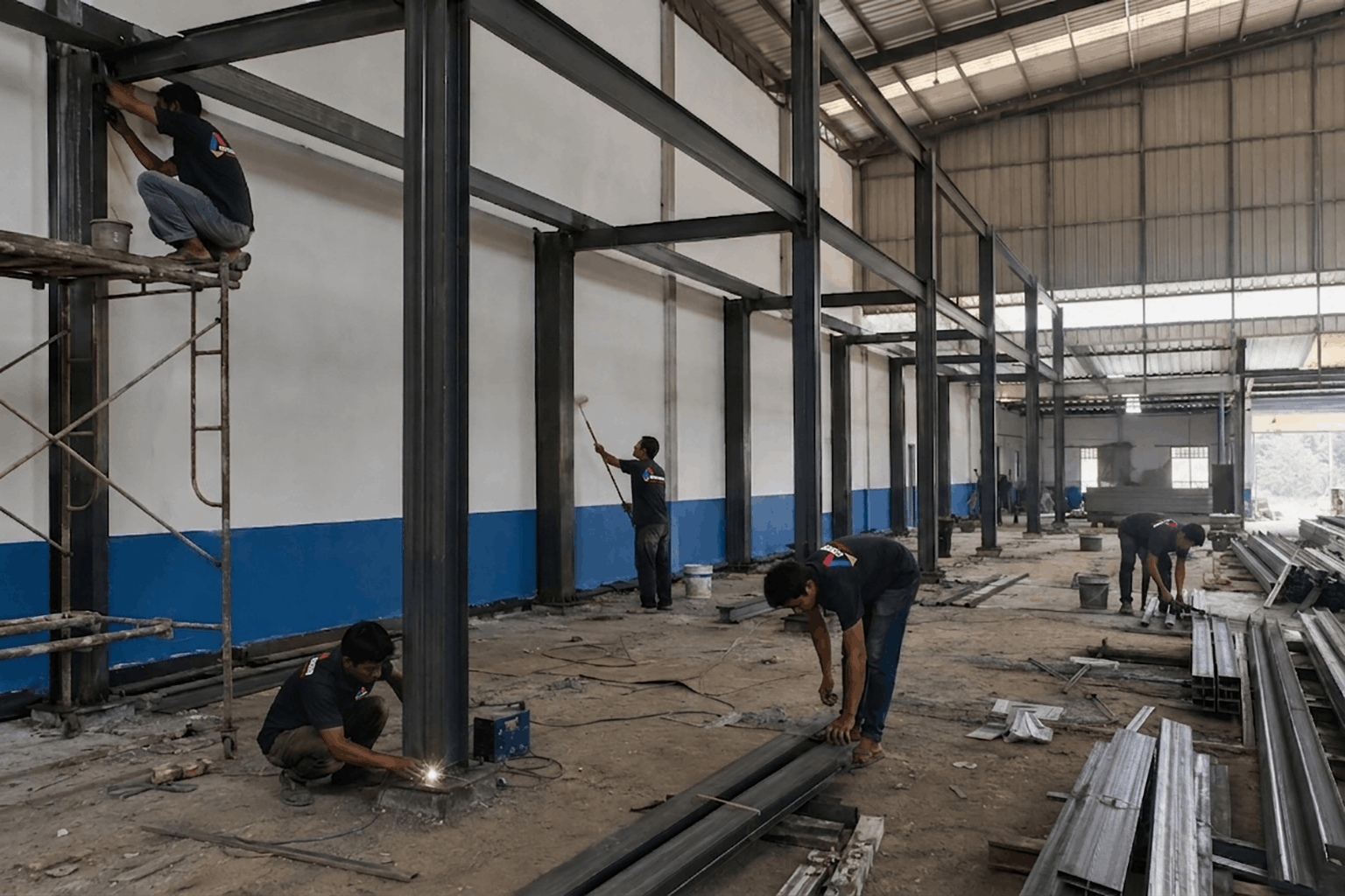 Revitalisasi pabrik dan gudang oleh ARTHOMORHO